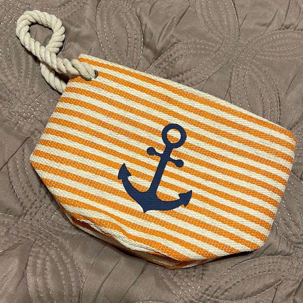 Nautical themed Makeup bag